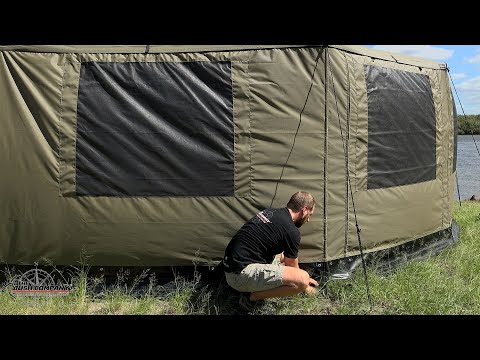 Wall Kit 270 XT MAX Awning | Full Enclosure with Canvas Walls