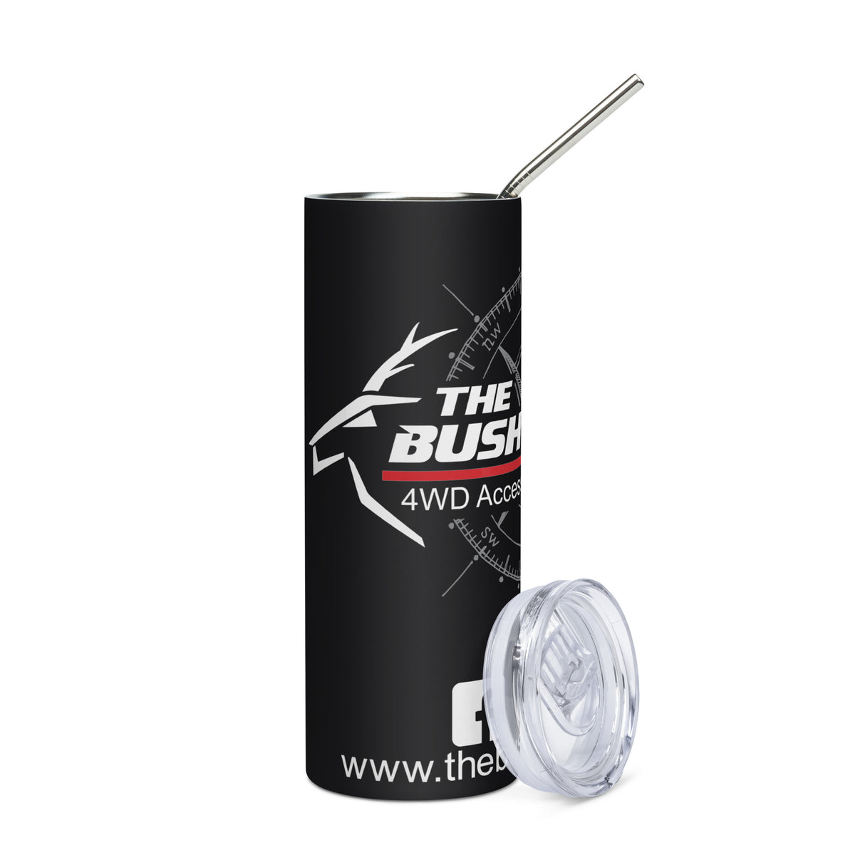 Stainless Steel Tumbler - Black - The Bush Company