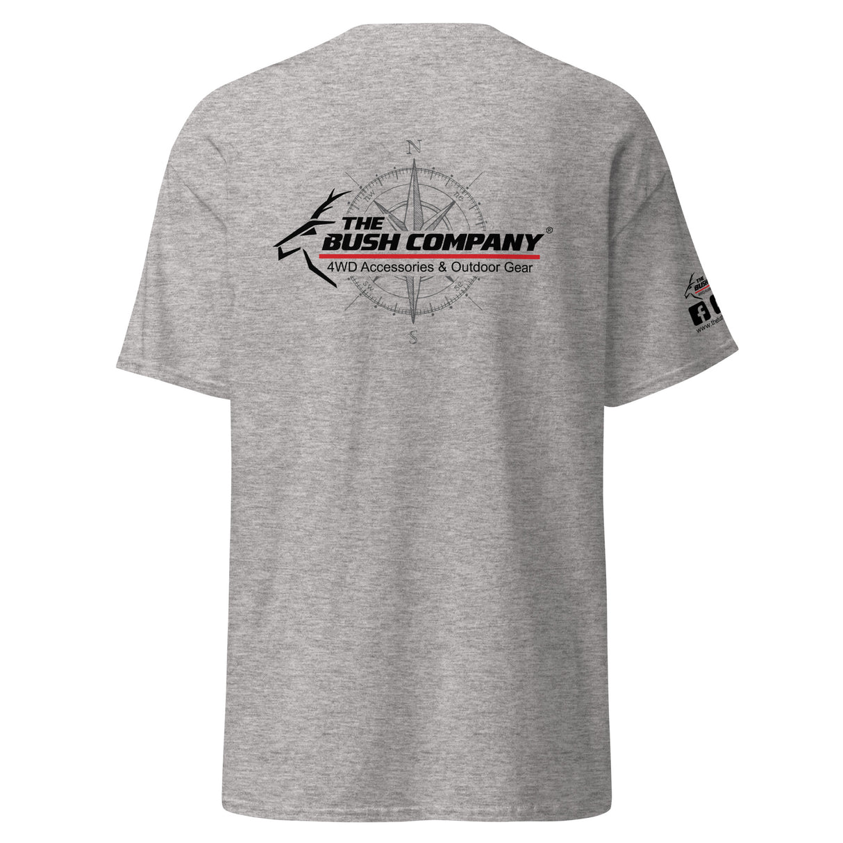 Men's T - White or Grey - The Bush Company