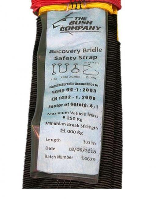 4WD Recovery Bridle 21T 3m