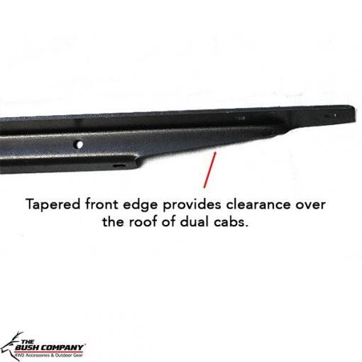 Z-Rails - tapered front edges