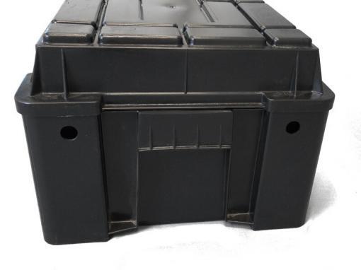 Ammo Box High Lid Closed End View