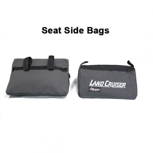 Seat Side Pockets pair front and rear view