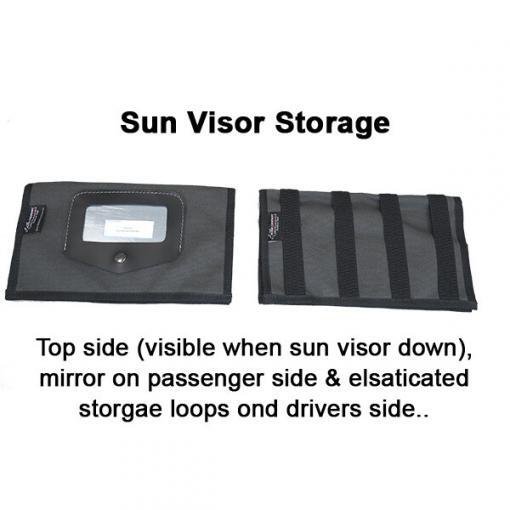 Sun Visors Pair top side