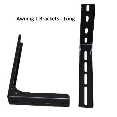 Awning Heavy Duty L Bracket - Long - wo together b