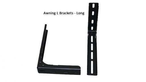 Awning Heavy Duty L Bracket - Long - wo together b