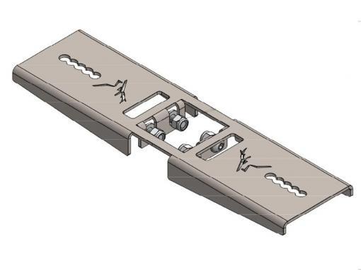 Maxtrax Bracket Line Drawing