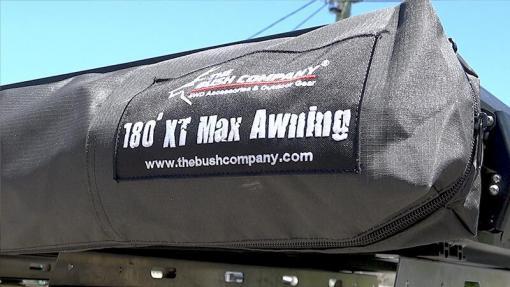 180 XT MAX Awning Bag and Label